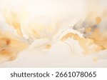 Warm hues of gold soft textures blend seamlessly, depicting the essence of autumn. This watercolor vector background evokes feelings of tranquility and serenity, perfect for various creative projects
