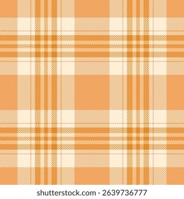 Warm, inviting peach and cream plaid pattern. Perfect for fallthemed designs, textiles, or website backgrounds.  This seamless texture evokes feelings of comfort and coziness.