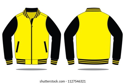 Warm up jacket design
: Yellow / Black