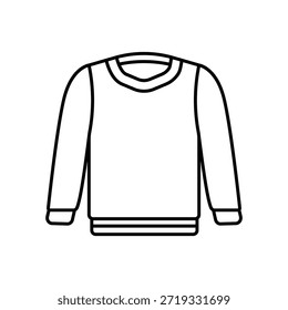 Icono de suéter de punto caliente para la moda invernal y la colección de ropa de otoño acogedora