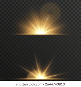 Warm light transitions create atmosphere and depth.Realistic PNG enhances brightness with elegant shimmer. Soft sun beam effect perfect for nature scenes. Glare blend adds highlight