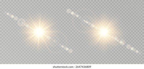 Transições de luz quente criar atmosfera e profundidade.PNG realista aumenta o brilho com brilho elegante shimmer. Efeito de feixe de sol macio perfeito para cenas da natureza. A mistura de brilho adiciona realce aos cabeçalhos ou atrás