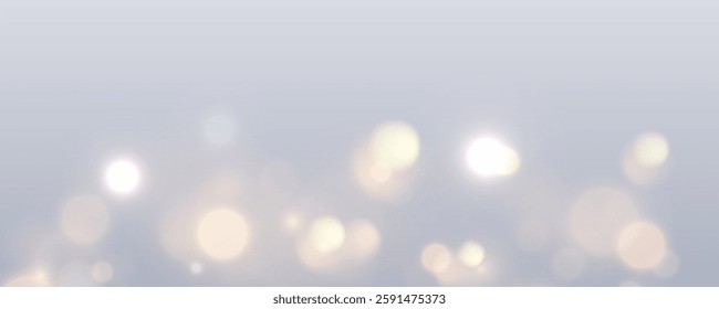 Warm light.Golden sparks.Bokeh lighting.Vector.
Background
