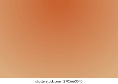 Ein warmer linearer Gradient, der von gebranntem Orange zu blassem Pfirsich verblasst.