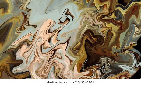 Warm marbled abstract background with flowing, earthy tones.