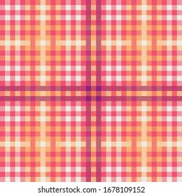 Cromado multicolor Gingham escocés patrón transparente repetido