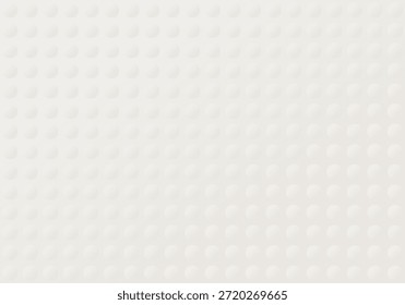 Vector de patrón de puntos de ardillas en relieve blanco cálido