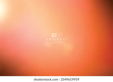 Fondo de gradiente abstracto naranja cálido con efectos de luz suave, creando una atmósfera calmante y vibrante. Perfecto para proyectos de diseño que necesitan un telón de fondo sutil pero dinámico.