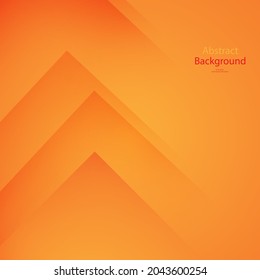 warm and orange color background abstract art vector 