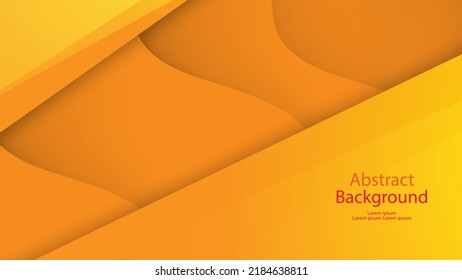 vector de arte abstracto de fondo de color cálido y naranja