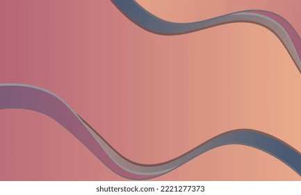 Vector de arte abstracto de fondo de color cálido y naranja. Vector Eps10