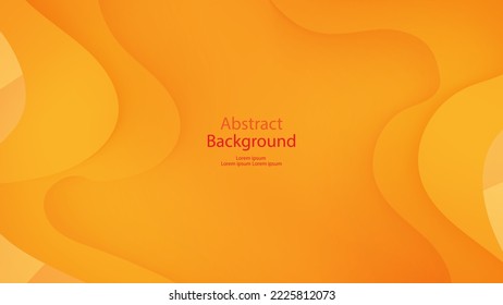 warm and orange color background abstract art vector