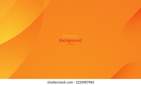 warm and orange color background abstract art vector