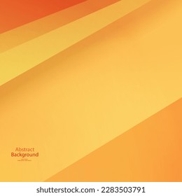warm and orange color background abstract art vector 