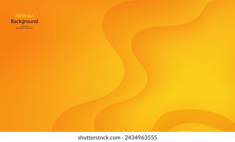 warm and orange color background abstract art vector