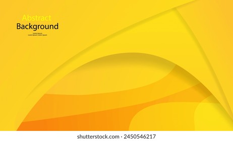 warm and orange color background abstract art vector