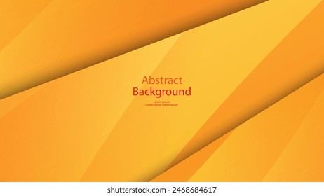 Warm and orange color background abstract art vector 