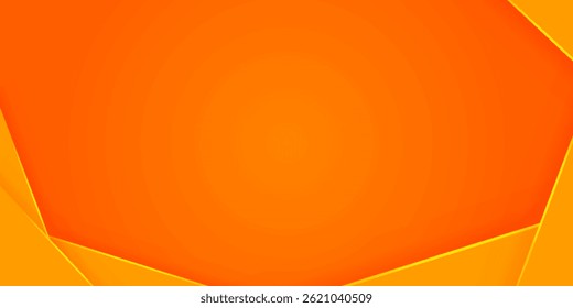 warm and orange color background abstract art vector
