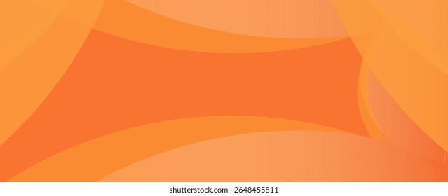 curva de vetor de arte abstrata de fundo de cor quente e laranja 