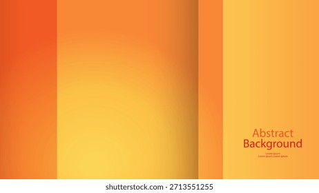 warm and orange color background abstract art vector