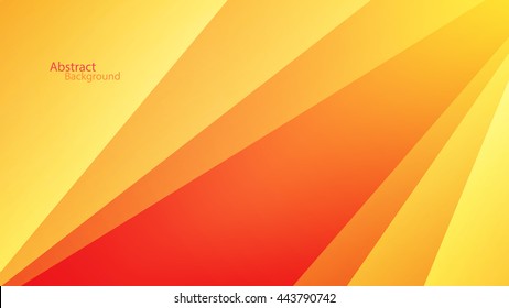 warm and orange color background abstract art vector 
 