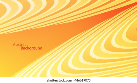 warm and orange color background abstract art vector