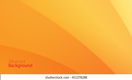 warm and orange color background abstract art vector 