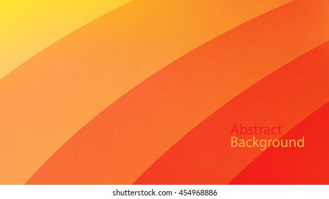 warm and orange color background abstract art vector