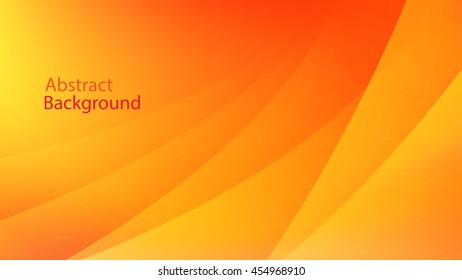 warm and orange color background abstract art vector