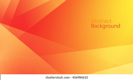 Warm And Orange Color Background Abstract Art Vector