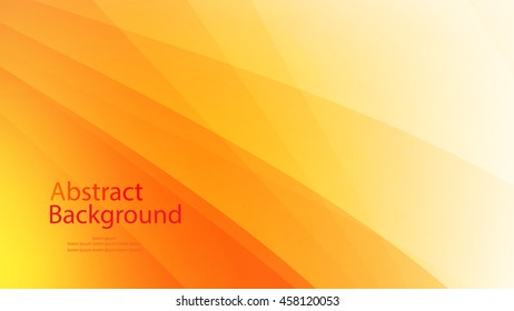 warm and orange color background abstract art vector