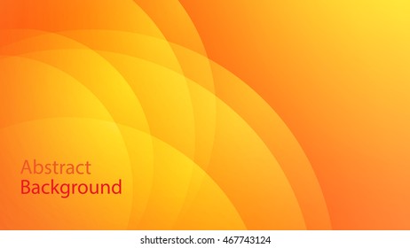 warm and orange color background abstract art vector