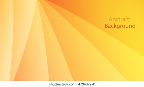 warm and orange color background abstract art vector
