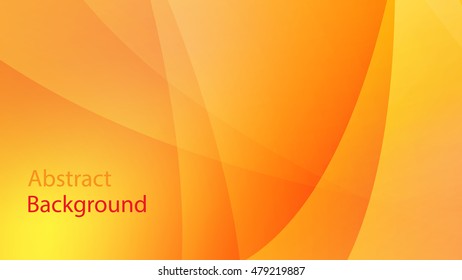 warm and orange color background abstract art vector