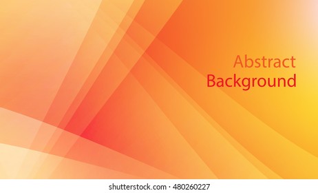 warm and orange color background abstract art vector