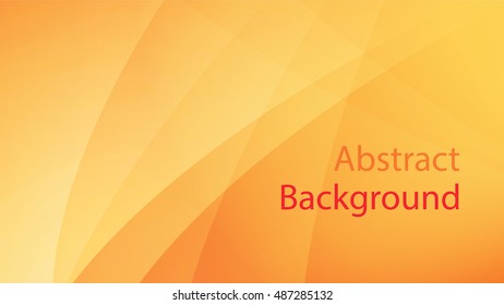 warm and orange color background abstract art vector