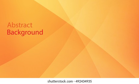 warm and orange color background abstract art vector