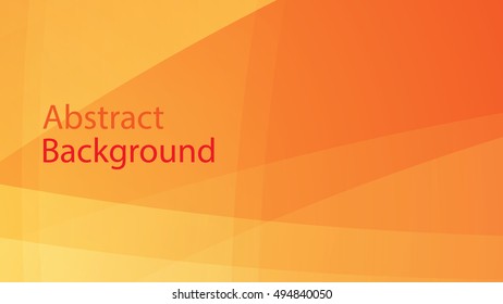 warm and orange color background abstract art vector 