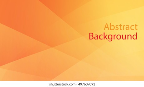 warm and orange color background abstract art vector 
