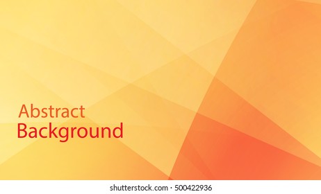 warm and orange color background abstract art vector 