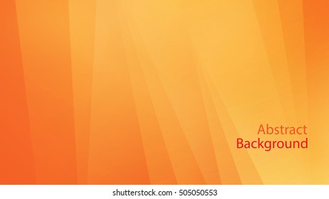 Warm and orange color background abstract art vector