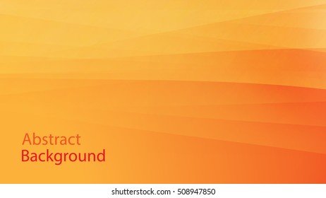 Warm and orange color background abstract art vector