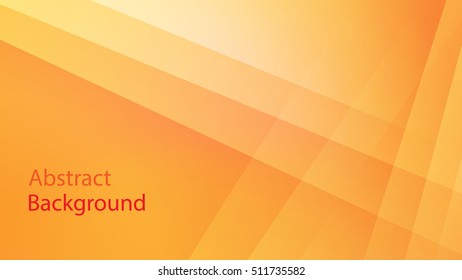 Warm and orange color background abstract art vector