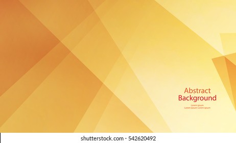 Warm and orange color background abstract art vector 