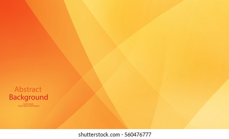 Warm and orange color background abstract art vector 