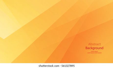 Warm and orange color background abstract art vector 