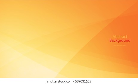 Warm and orange color background abstract art vector