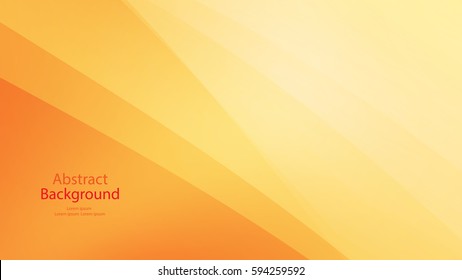Warm and orange color background abstract art vector
