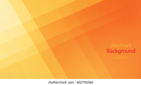 Warm and orange color background abstract art vector 