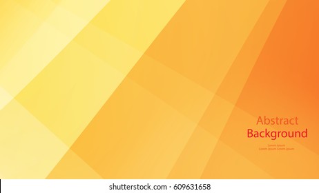 Warm and orange color background abstract art vector